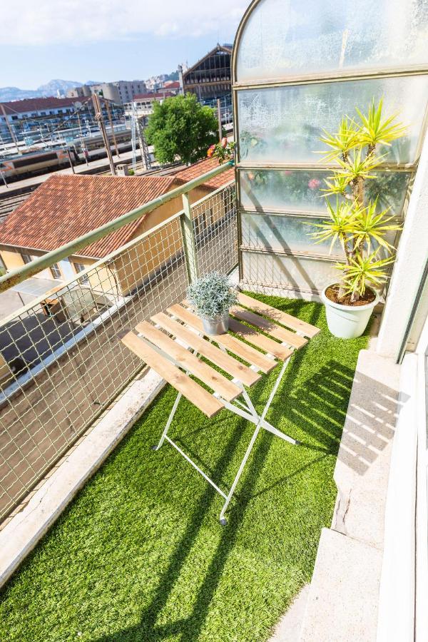 Apparthotel T3 Epicservices Saint-Charles Марсилия Екстериор снимка